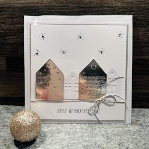 Klappkarte „Liebe Weihnachtsgrüße“