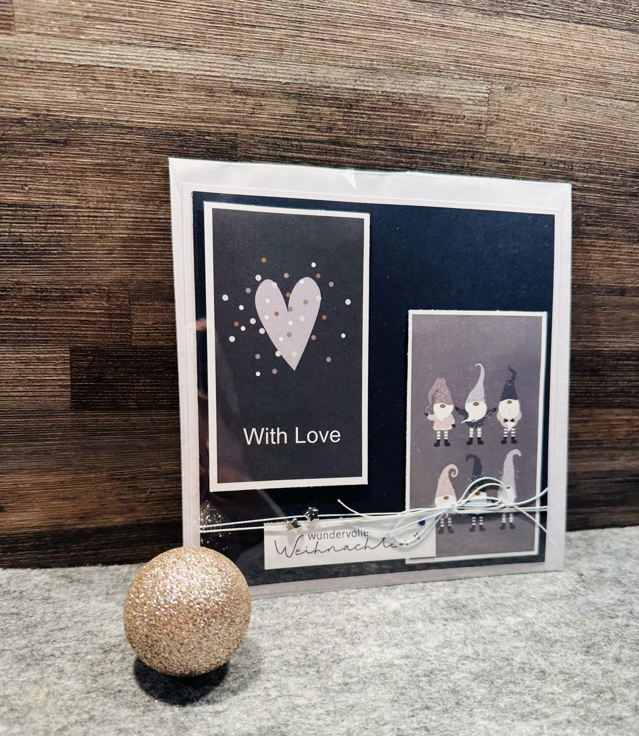 Klappkarte „Wichtelgrüße“