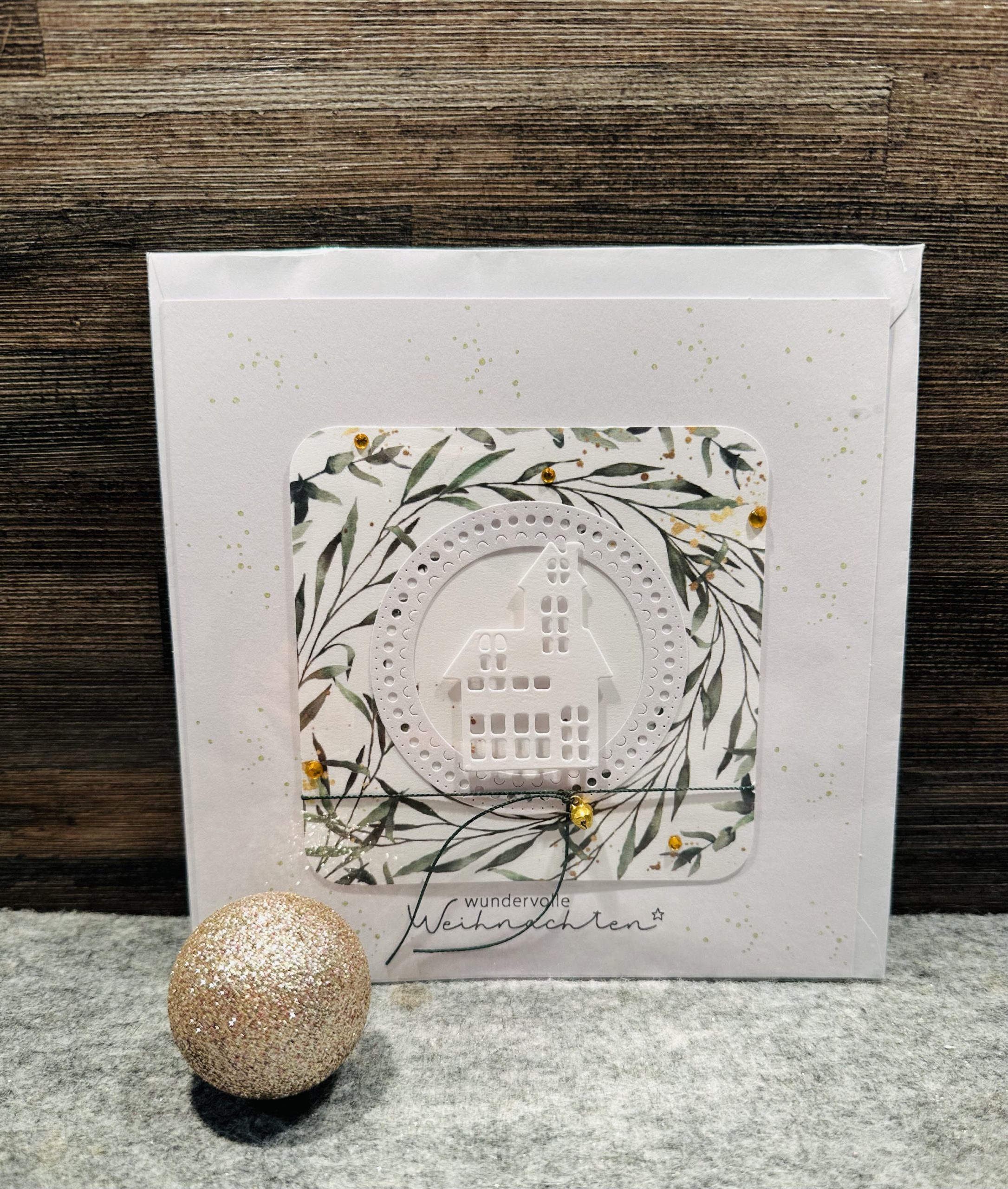 Klappkarte „Wundervolle Weihnachten“