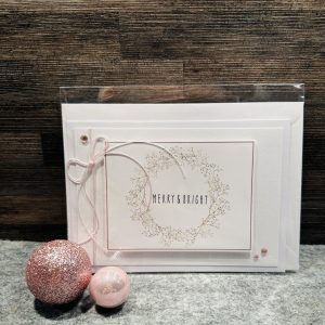 Klappkarte „Merry & Bright“