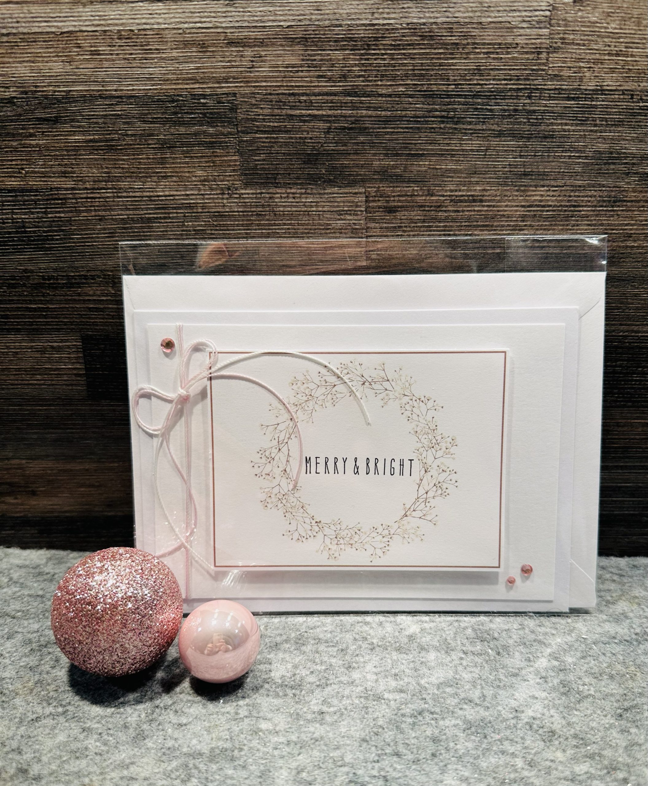 Klappkarte „Merry & Bright“