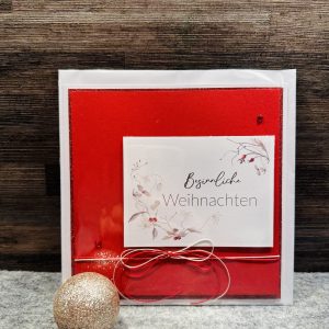 Klappkarte „Besinnliche Weihnachten“