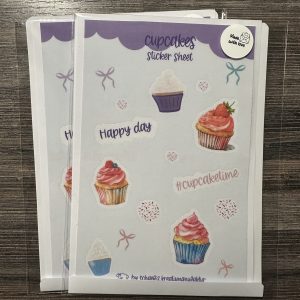 Sticker „Cupcake“